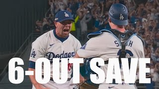 Blake Treinen Records 6-Out Save to Close Out the Series vs Mets!! screenshot 3