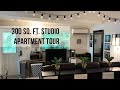 300 SQ. FT. STUDIO APARTMENT TOUR // MIAMI, FL