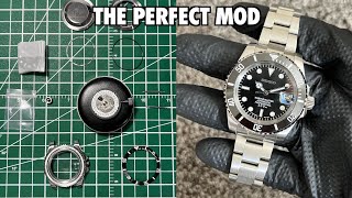 Modding a Seiko into a Submariner Mod | Start to Finish