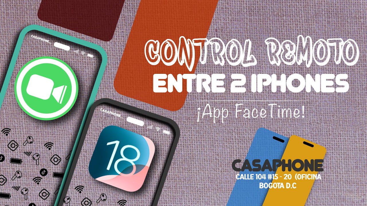 Remote Control Facetime Control remoto entre iPhones usando la App FaceTime - YouTube