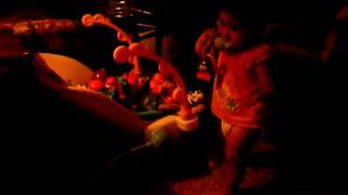 K tries to walk