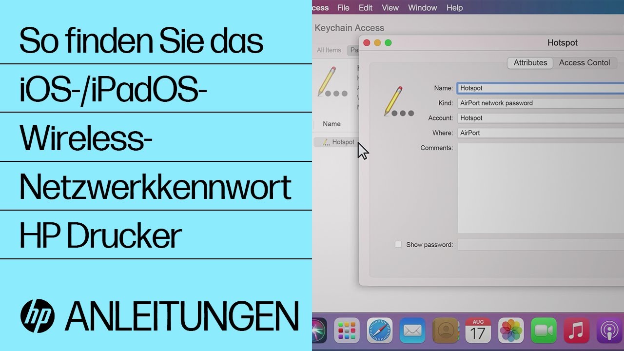 So finden Sie das iOS-/iPadOS-Wireless-Netzwerkkennwort