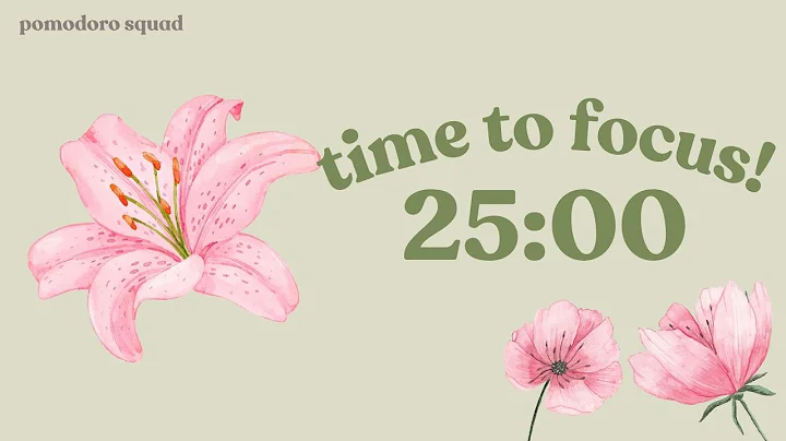 🪷 2-HOUR study with me session | 25/5 pomodoro | relaxing lofi music for studying 🎧