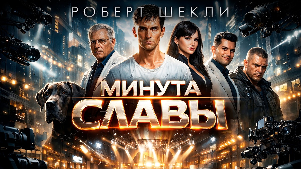 Пятьсот лет вперед — и сразу в эфир | Роберт Шекли - МИНУТА СЛАВЫ | Аудиокнига | Книга в Ухе