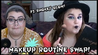 Swapping Makeup Routines With Smokey Glow! | AKA Trying To Look Like A Commentary Channel