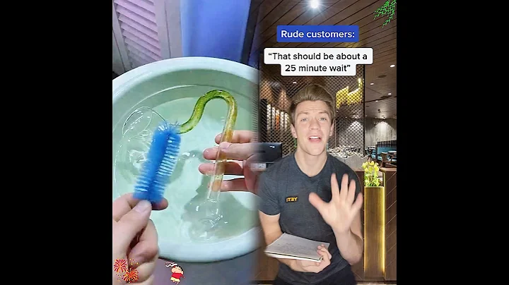 #greenscreen WAIT til the end😂😂 #tiktokcomedy #funny #laugh #rude #restaurant #