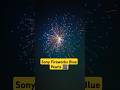 Sony Fireworks Blue Pearls Best Blue Skyshot Fireworks Shorts Diwali