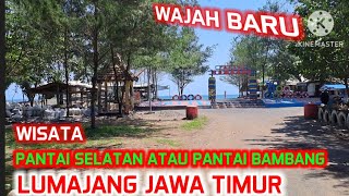 wajah baru‼️wisata pantai selatan atau pantai Bambang lumajang jatim