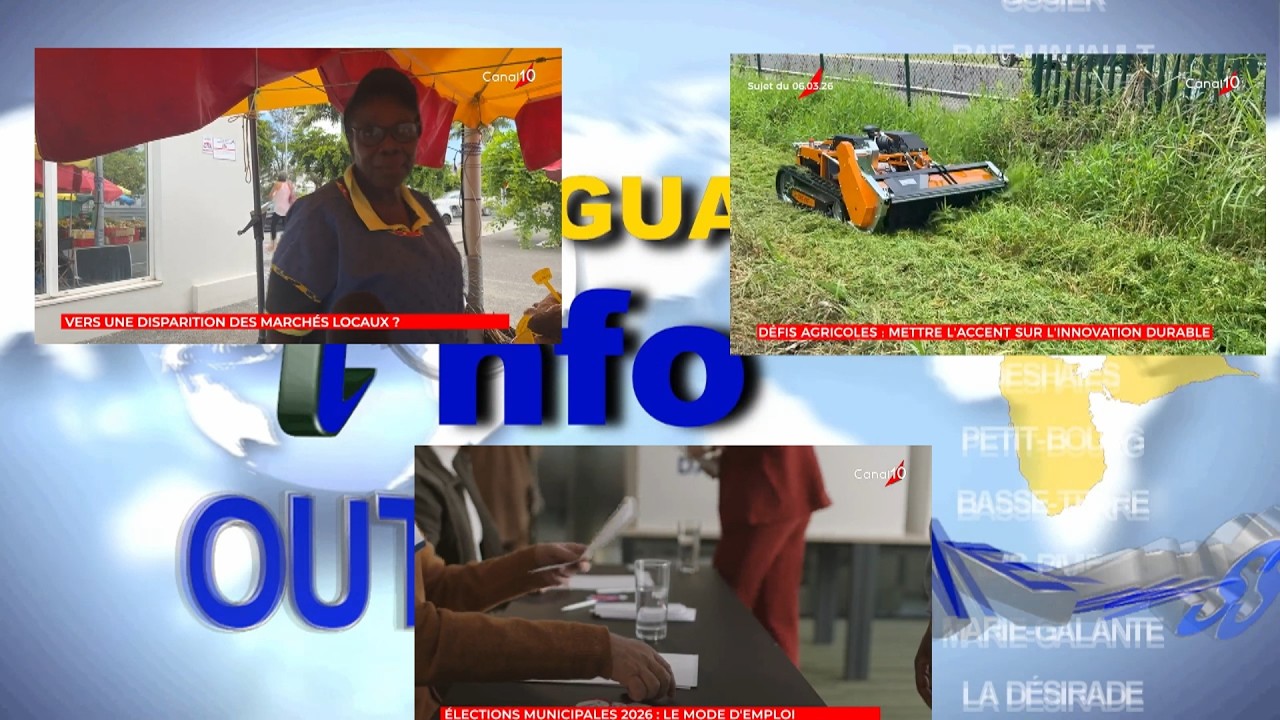 Onews  Guadeloupe jt canal 10