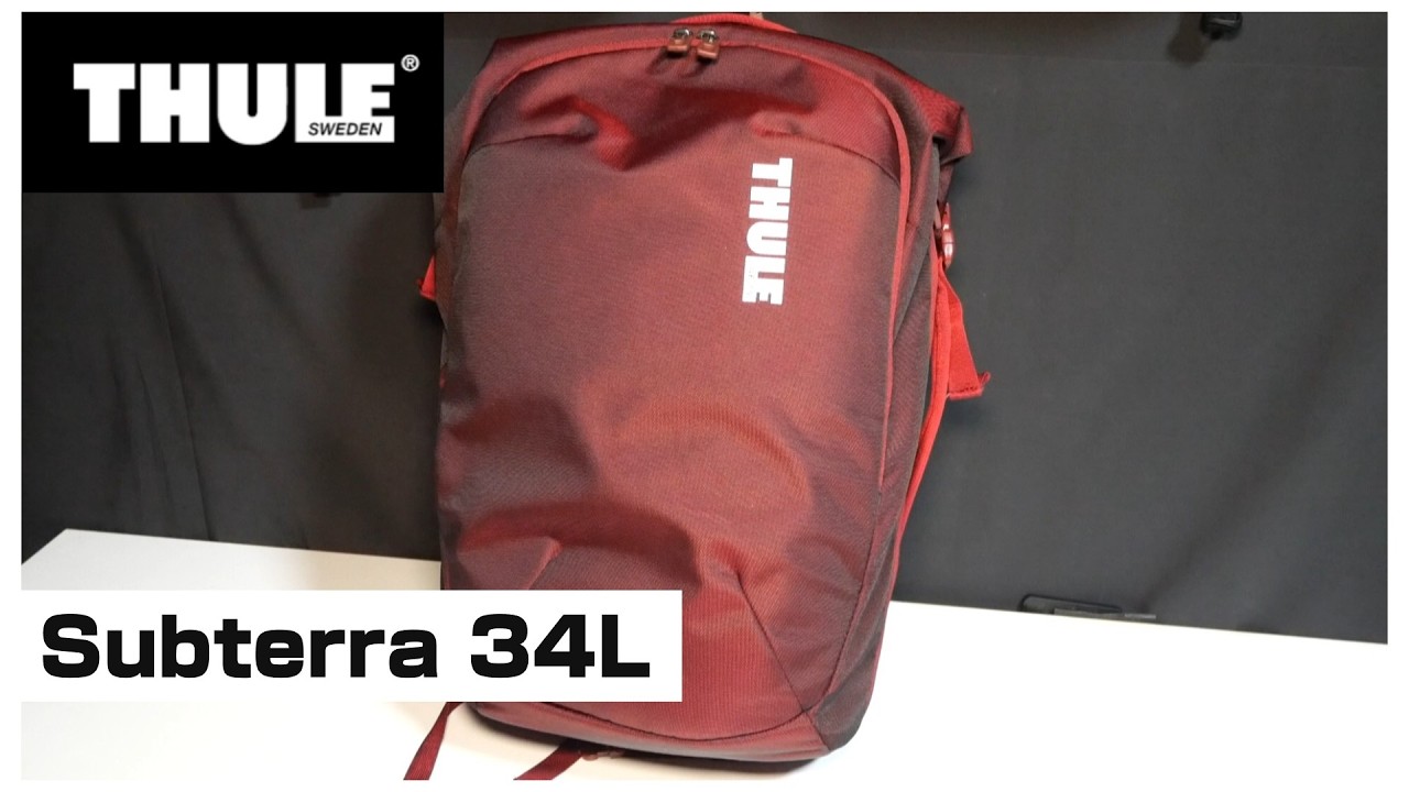 Thule Subterra 34L Travel Backpack: Timeless Appeal - YouTube