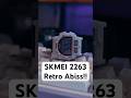 Mau tampilan Retro, pakai jam tangan ini aja. kenalin SKMEI 2263 #skmei2263 #skmei #jamtanganskmei