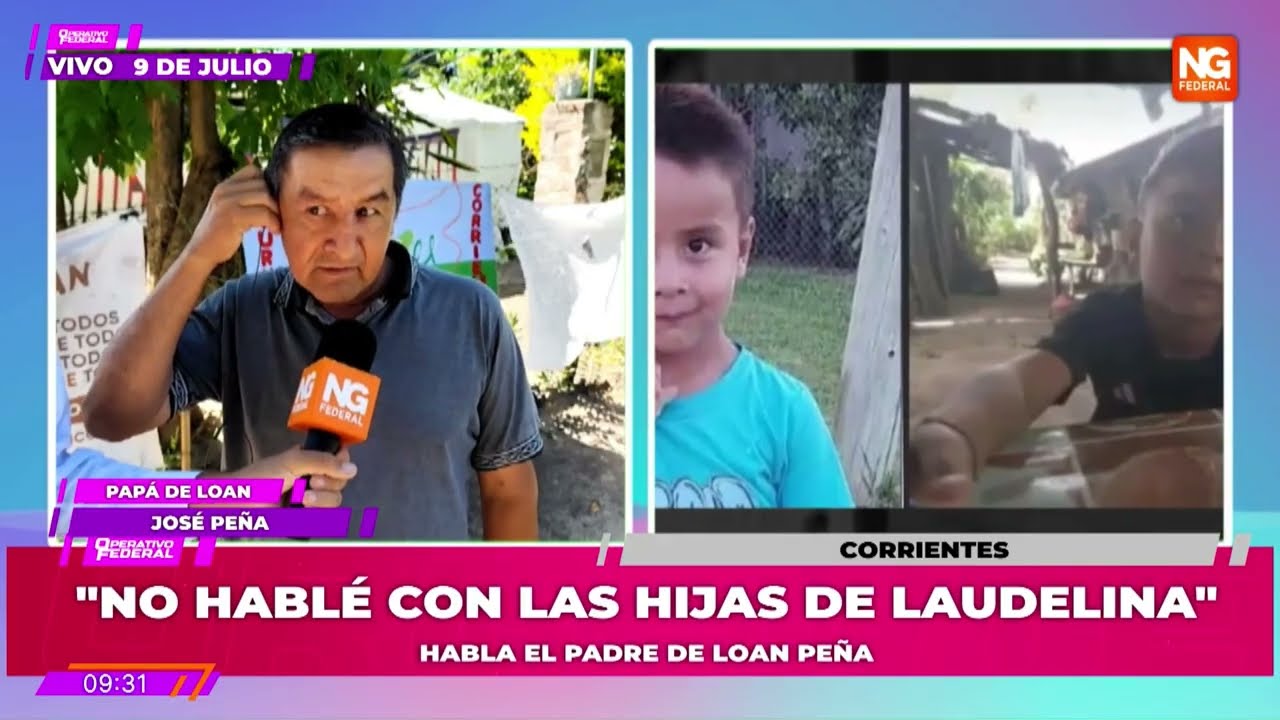 ❌ La extraña reacción de Laudelina con el Papá de Loan Peña: “salía para otro lado, nos esquivaba”