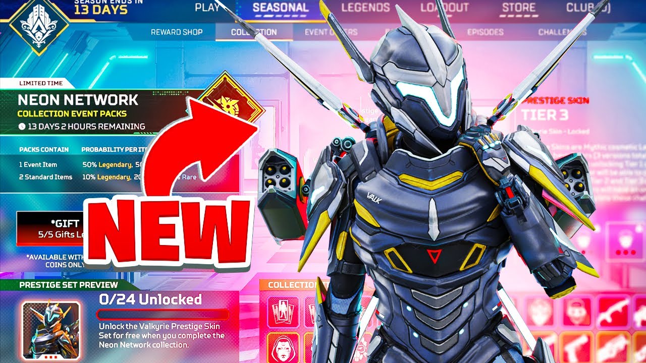 NEW $160 VALKYRIE PRESTIGE SKIN - YouTube