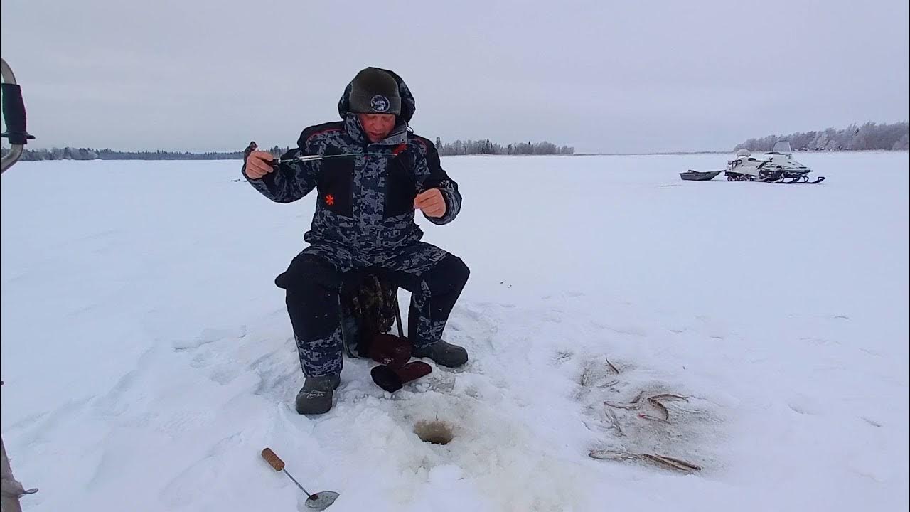 Удочка для зимней ловли корюшки и наваги (махалка)! - YouTube