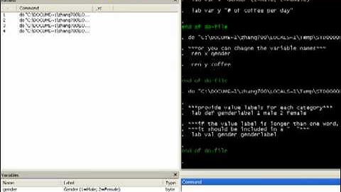 STATA Video #2 Introductions II