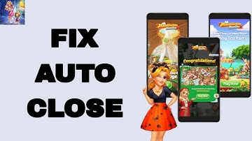 How To Fix And Solve Auto Close On Matchington Mansion App | Final Solution