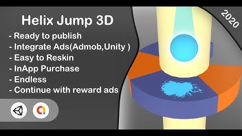 Helix Jump 3D (Unity Project+Android+iOS+Admob)