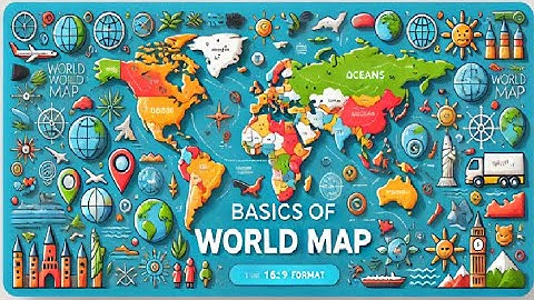 Basics of World Map, Oceans (PAISA), Continents, Equator, Tropics, Latitude & Longitude, Viral Video