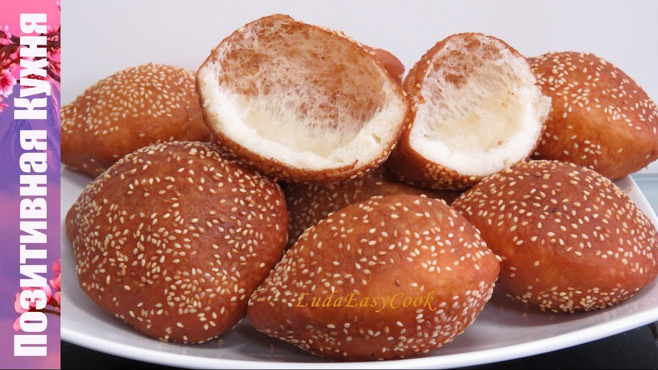 ⁣СУПЕР ПОНЧИКИ ВОЗДУШНЫЕ С КУНЖУТОМ Вьетнамские ПОНЧИКИ-ШАРИКИ  - Vietnamese Hollow Donuts  Bánh Tiêu