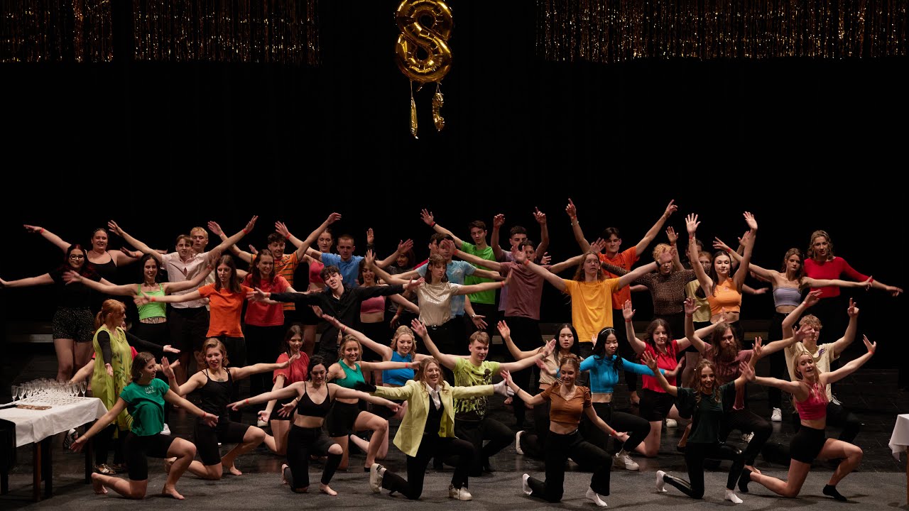 Předtančení tříd 8.A & 8.C | Gymnázium Teplice Krušnohorské divadlo | 2024