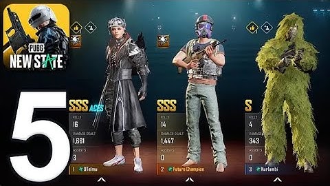 PUBG: NEW STATE - Gameplay Walkthrough Part 5 - New Update 2025 (iOS, Android)