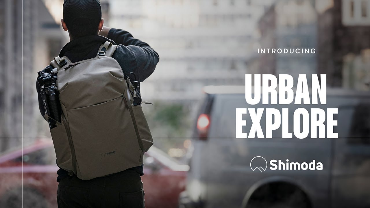 SHIMODA - Urban Explore! Our Everyday Camera Bag - YouTube