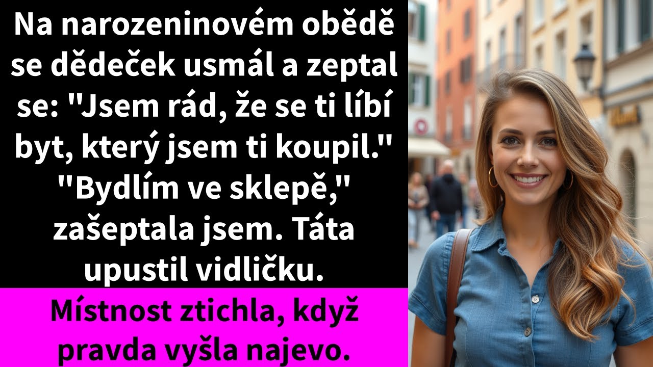 Nedělní oběd v otcově oblíbené restauraci. Celá rodina pohromadě, děda Artur v čele stolu, slunce se tříštilo o křišťálové skleničky. Pak děda zvedl přípitek: „Na Emmu. Jsem tak rád, že se ti líbí...