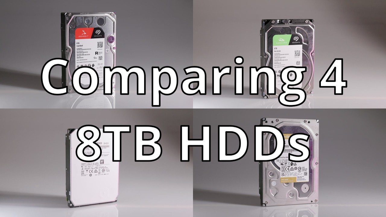 8TB HDD Showdown: Best Drives for Your Home Server/NAS