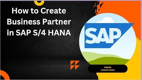 BUSINESS PARTNER CONFIGURATION