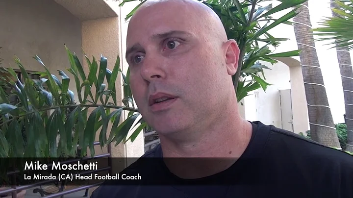 La Mirada head coach Mike Moschetti talks about de...