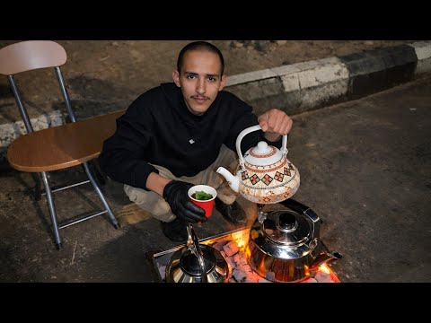 من الصفر الى بناء بئر ماء 2 جربت أبيع شاي 