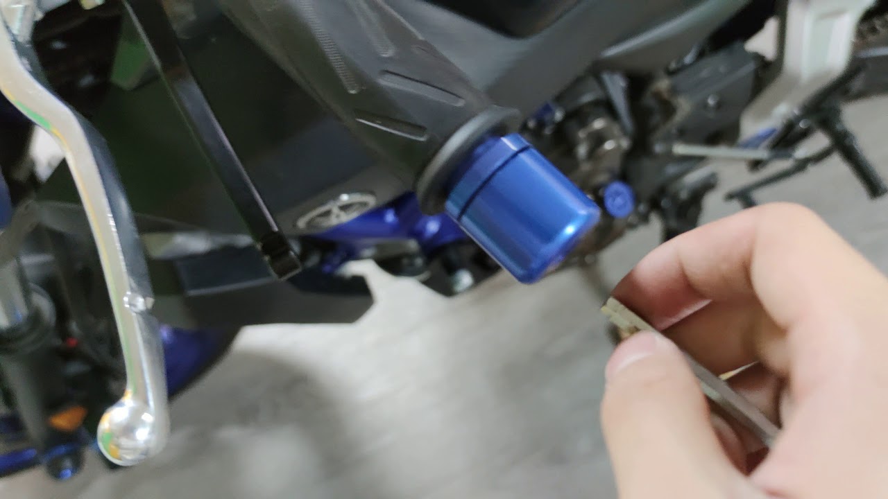 CNC Aluminum Bar End Caps For Yamaha MT-09 (2014-2020) - T6061, Anodized Finish