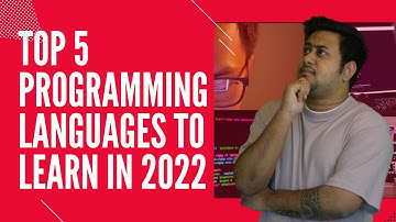 The Top 5 Programming Languages in 2022 to get a job