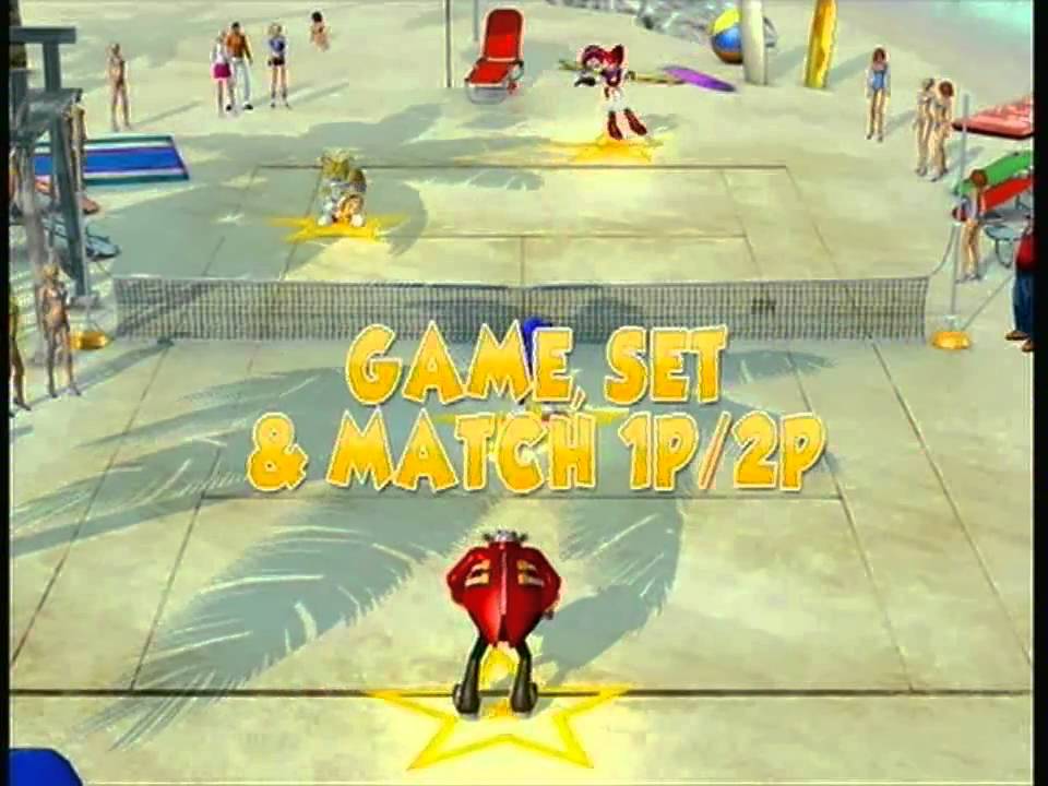 Sega superstars tennis tournament Doubles Co-op