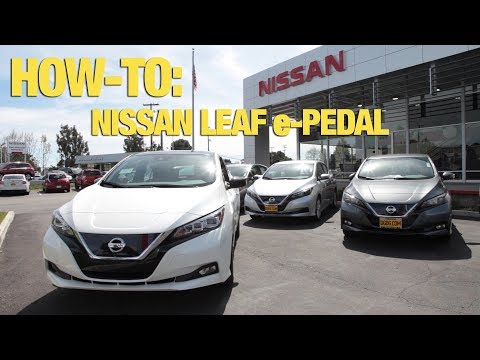 2019 nissan leaf e pedal