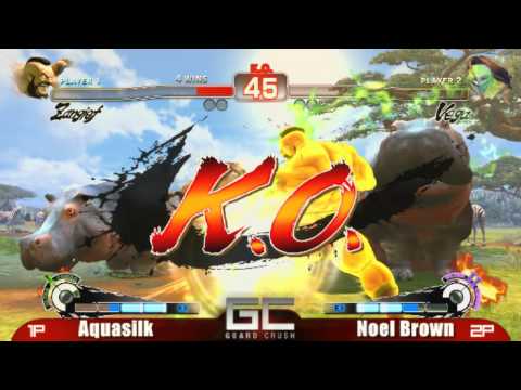 Guard Crush 9 SSF4 Character Lock: Aquasilk vs Noel Brown