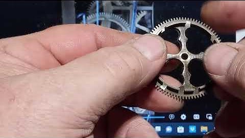 Cuckoo clock with count wheel skips a cuckoo or problems with cuckoo. Possible burr on count wheel.