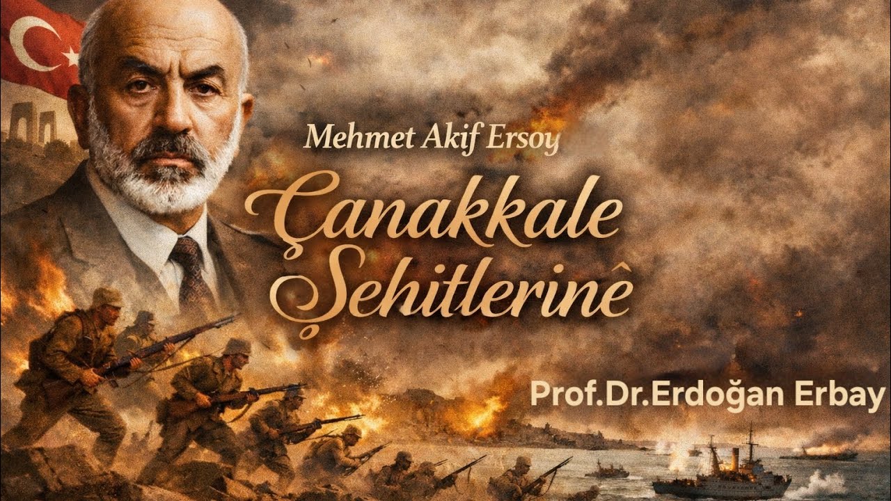 Mehmet Akif Ersoy- Çanakkale Şehitlerine | Prof.Dr.Erdoğan Erbay   
