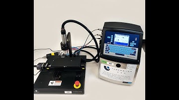 VideoJet 1520 Inkjet Coding Printer Machine w TubeWriter 360 Labeling System