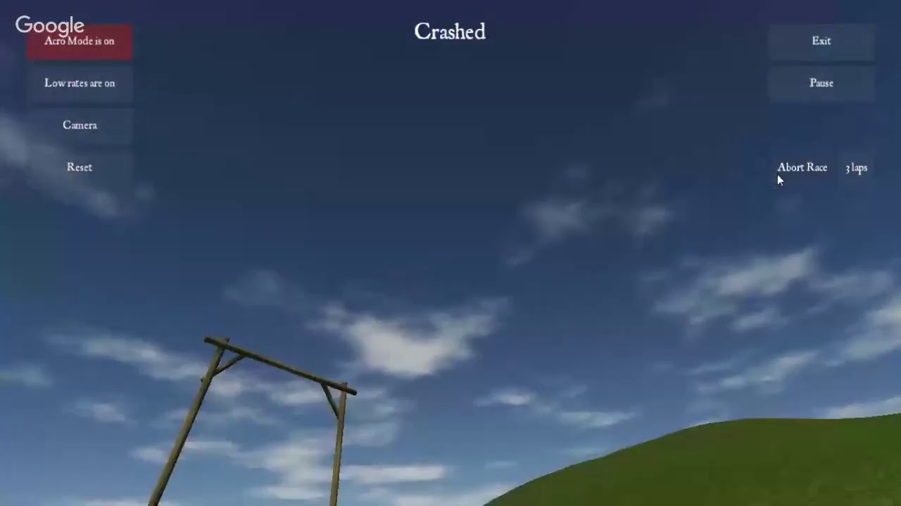 FPV Free Rider Timed race