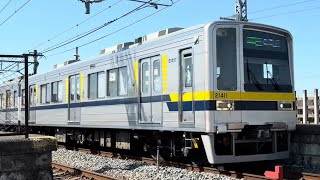【4K60P】東武日光線20400系21411編成　ワンマン　南栗橋行き発車シーン。【柳生駅にて】