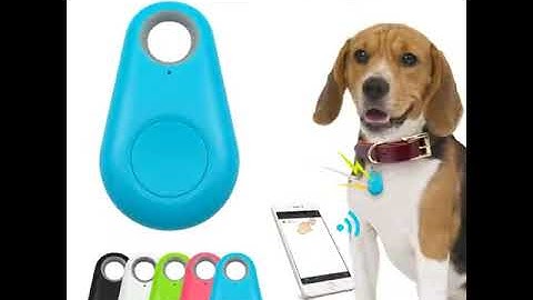Pet Smart GPS Tracker Mini Anti-Lost Waterproof Bluetooth Locator Tracer For Pet Kid Car Key Wallet