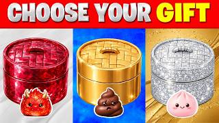 CHOOSE YOUR FAVORITE SQUISHY GIFT ! 😱 Mystery Box Challenge! | Quiz Sparx