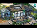 🌱🐔 House with an Open Roof | No CC | Stop Motion Build | Sims 4  + Cottage Living