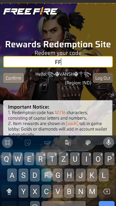 today free fire redeem code site free fire redeem code #freefireredeemcodetoday #freefite2024