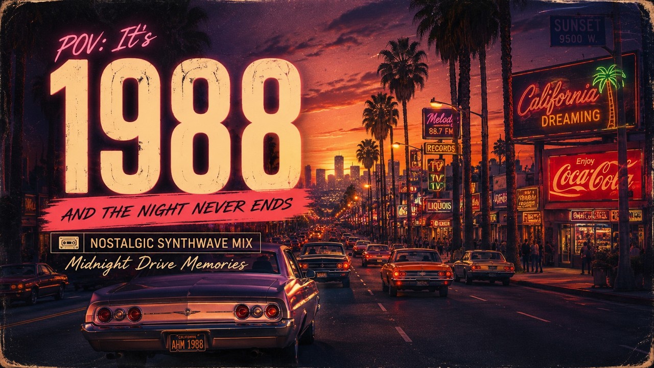 Watch POV: Back to 1988 🌆 Endless June Nights | Synthwave Vintage Mix on YouTube Watch POV: Back to 1988 🌆 Endless June Nights | Synthwave Vintage Mix on YouTube
