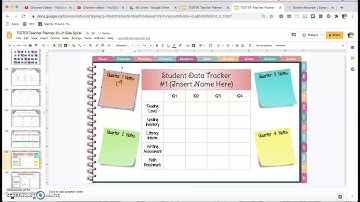 Filling in and Typing in Google Slides - Digital Teacher Planner