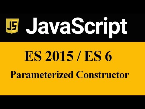 Parameterized Constructor in JavaScript (Hindi)