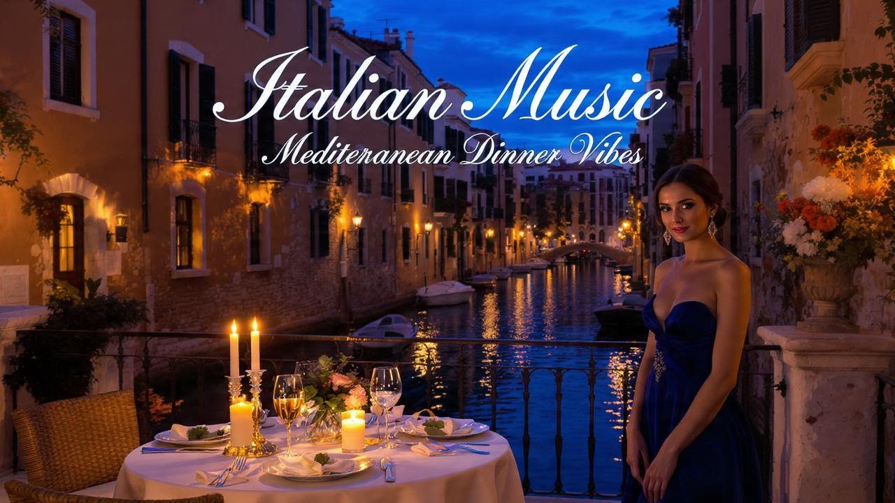 Italian Vibes & Mediterranean Escape Music 🎶 Amalfi Coast 4K | Dolce Italia Music
