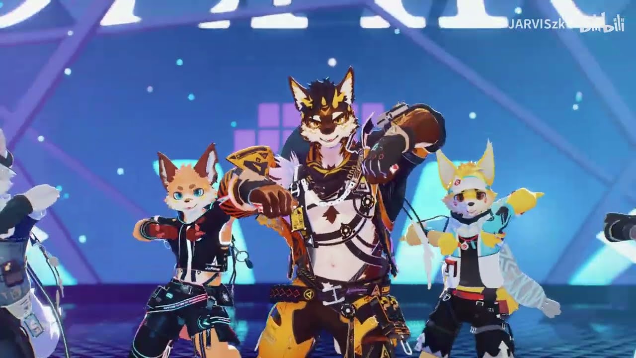 Furry MMD】JARVISzkd production - K-POP DEMON HUNTERS 'SODA POP